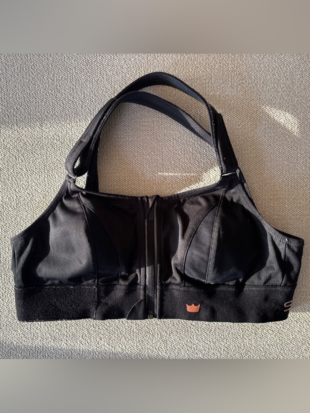 SHEFIT Ultimate Black Sports Bra Size Medium